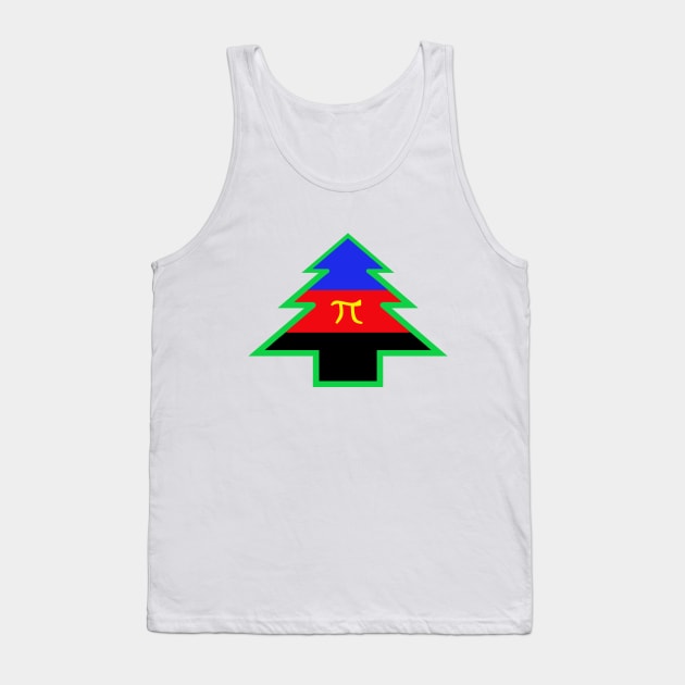 Polyamory Pride: Christmas Tree Tank Top by DisneyFanatic23